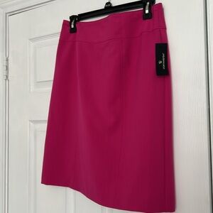 Worthington Magenta Midi Pencil Skirt for Work
